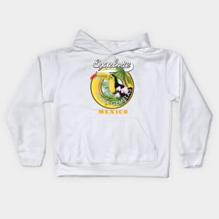 Playa Gemelas travel logo Kids Hoodie